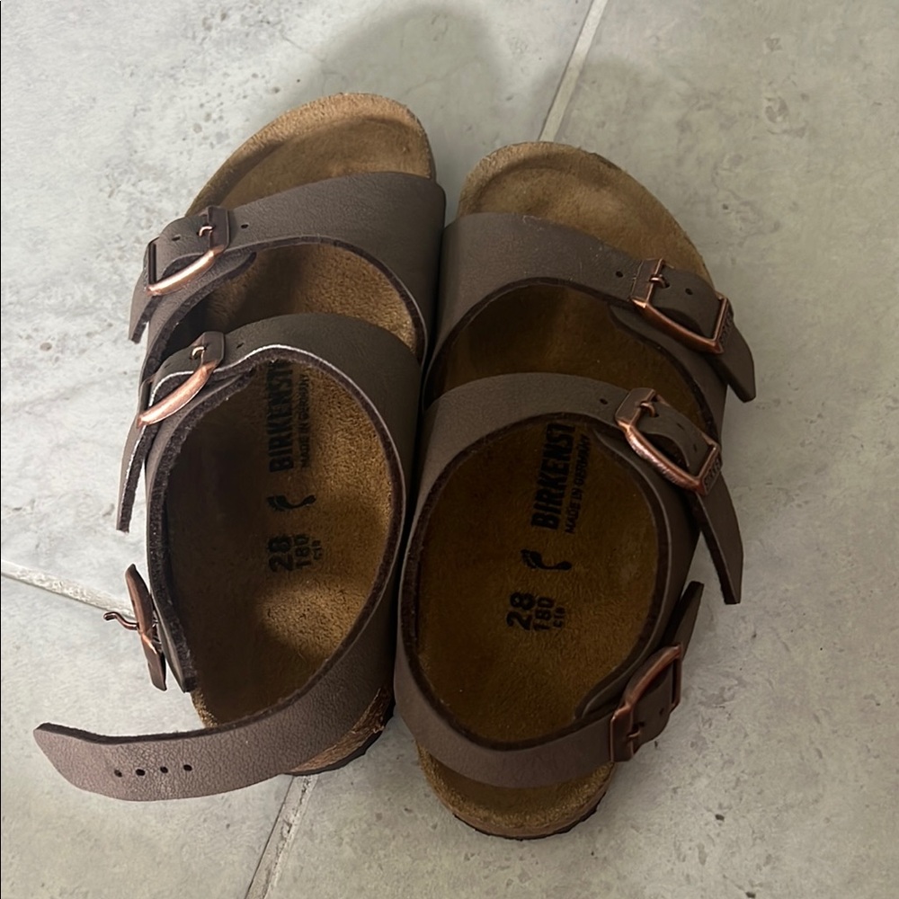 Birkenstock Kids Brown Sandals
